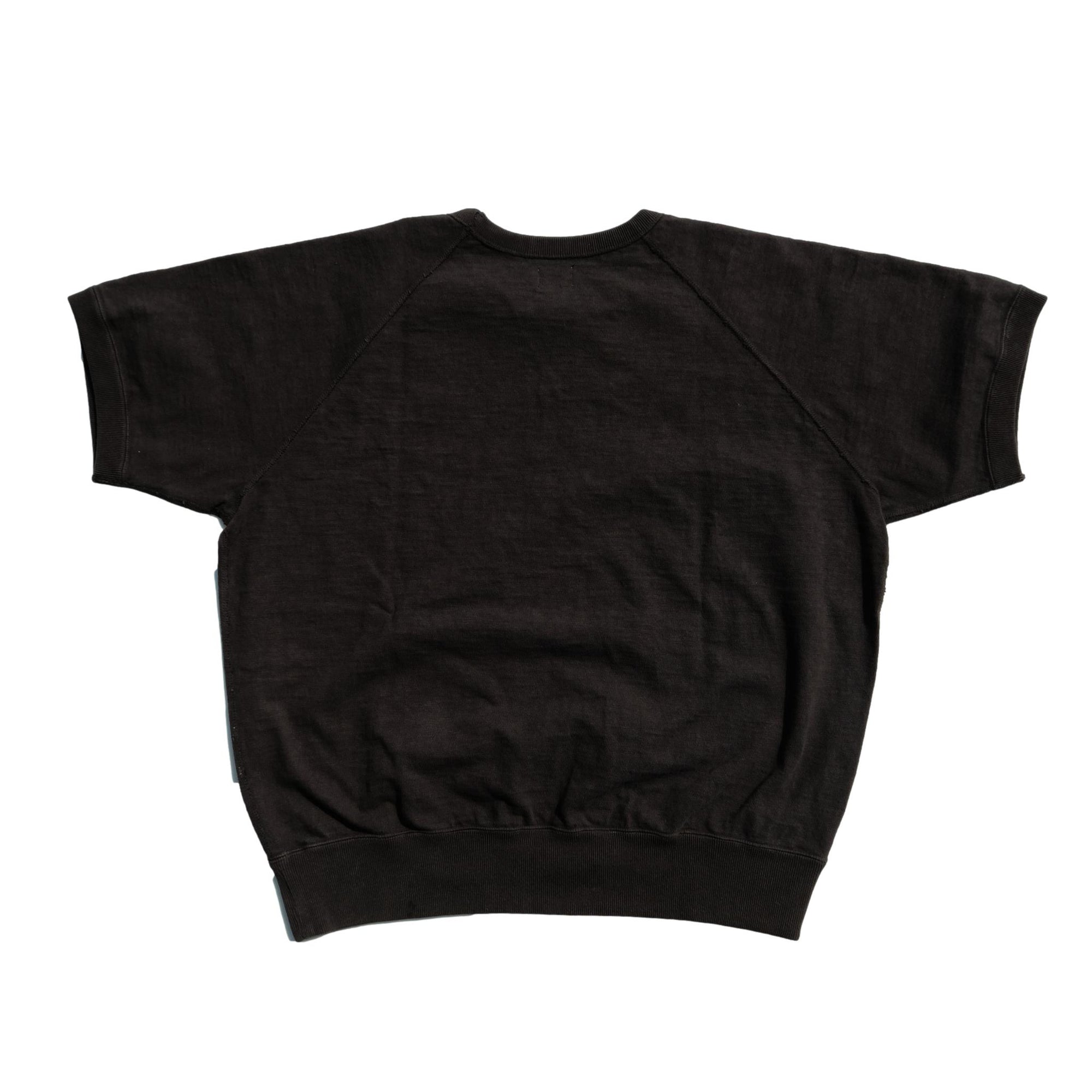 Omoto Denim Heavy Gauge Nep Tee (Charcoal) - Okayama Denim