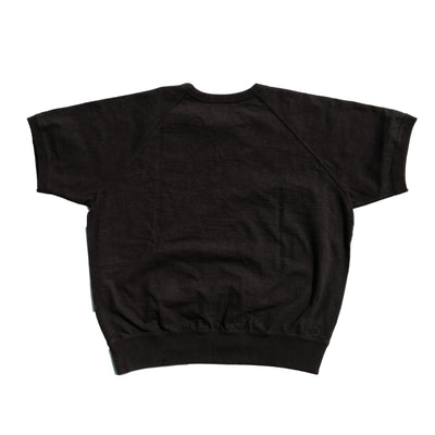 Omoto Denim Heavy Gauge Nep Tee (Charcoal) - Okayama Denim