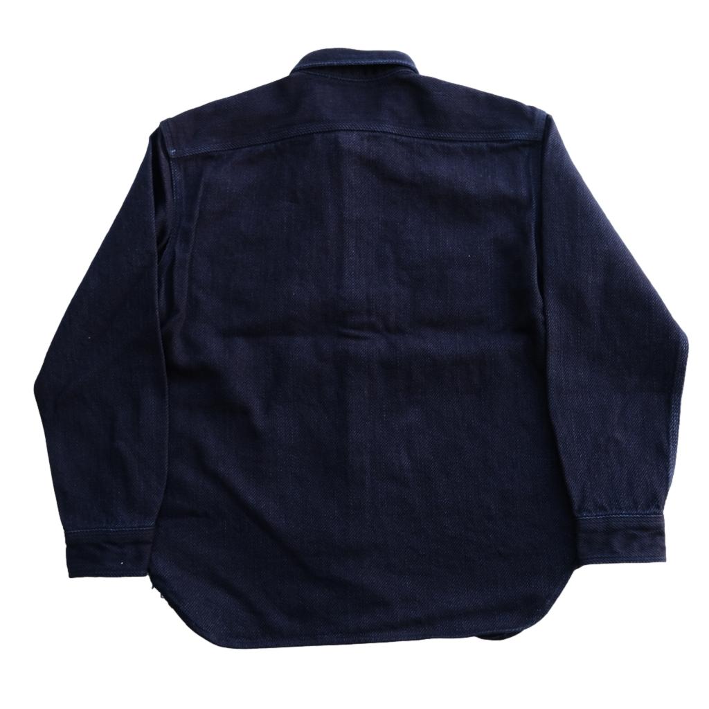 Momotaro Indigo Dobby Work Shirt