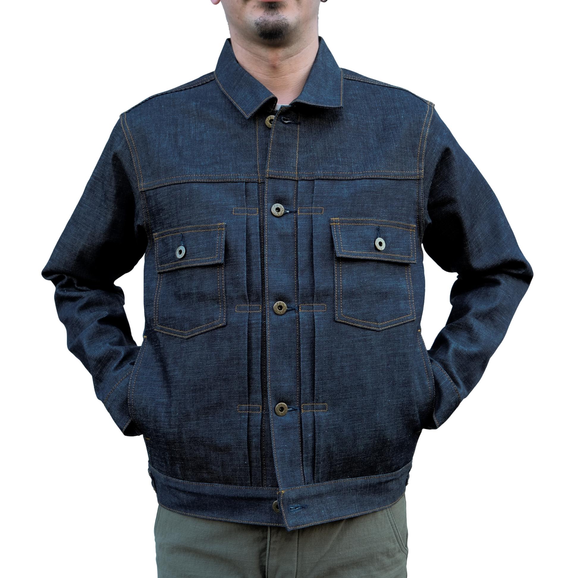 Japan Blue 12.5oz. Type 2 Selvedge Jacket - Okayama Denim