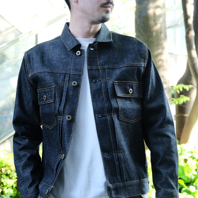 Japan Blue 12.5oz. Type 2 Selvedge Jacket - Okayama Denim