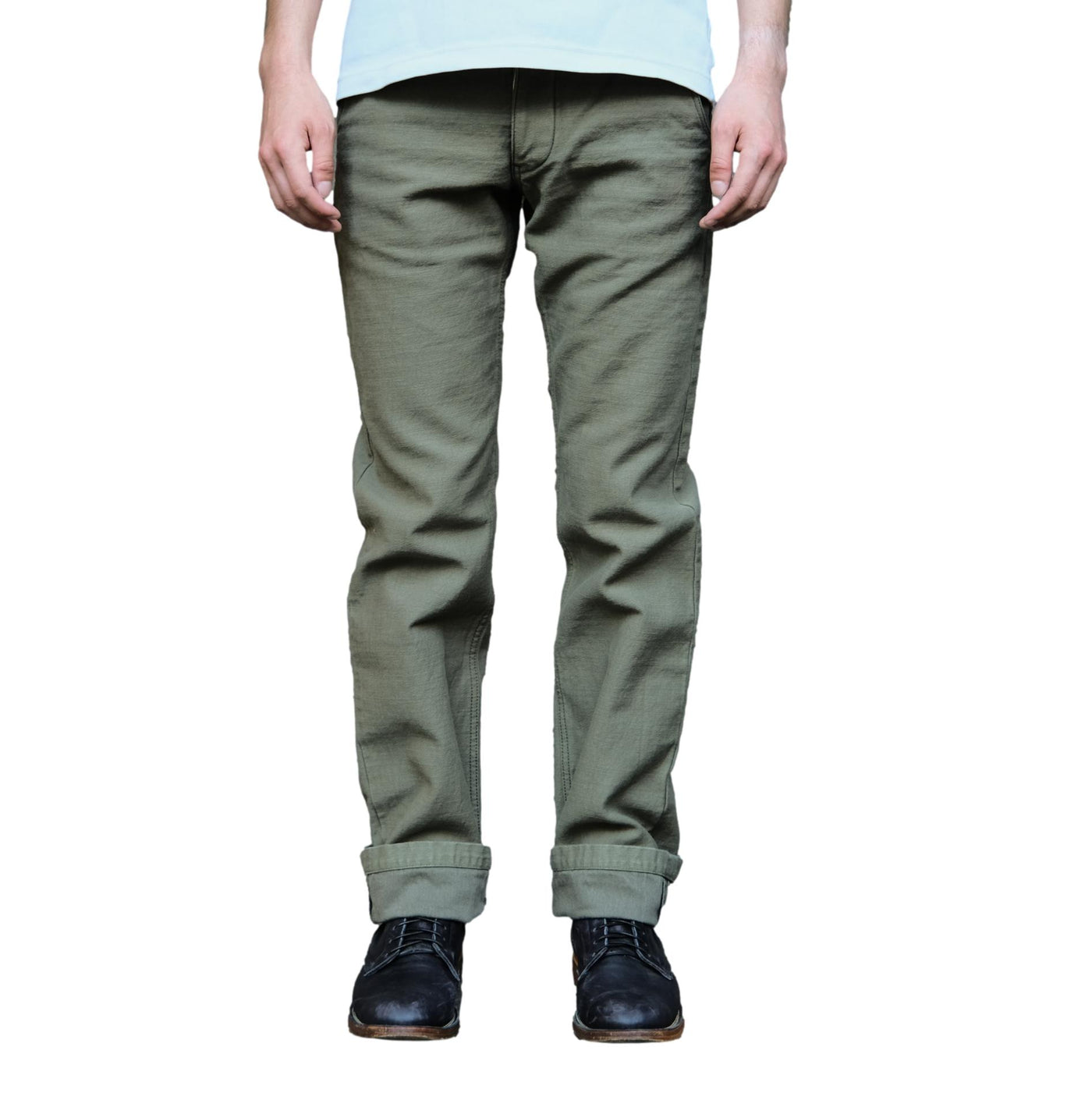 Samurai Jeans SJ42BP 15oz. Heavy Back Satin Selvedge Trousers