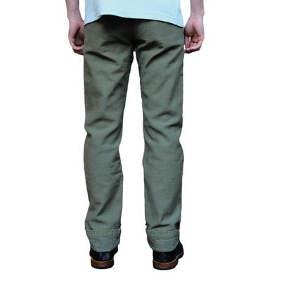 Samurai Jeans SJ42BP 15oz. Heavy Back Satin Selvedge Trousers - Okayama Denim