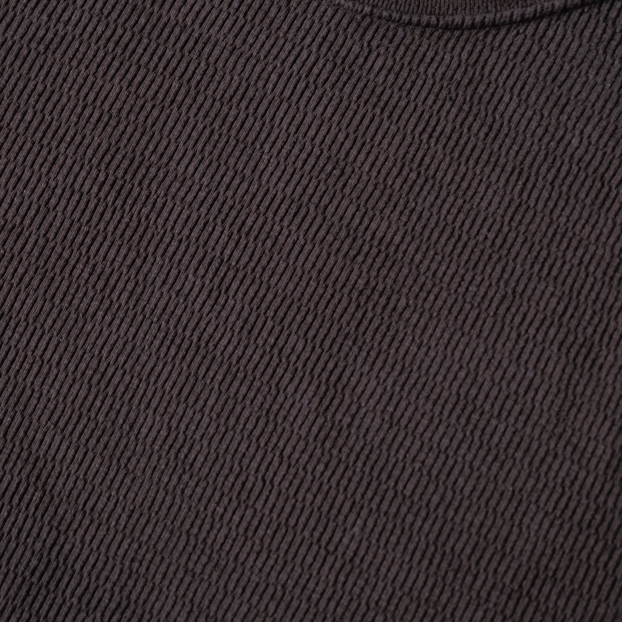 Loop & Weft Supima Long Honeycomb Mock Neck Thermal (Brown)