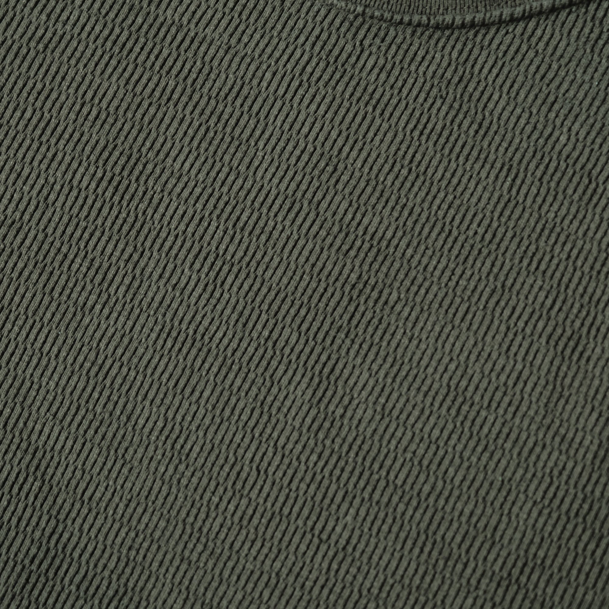 Loop & Weft Supima Long Honeycomb Mock Neck Thermal (Olive)