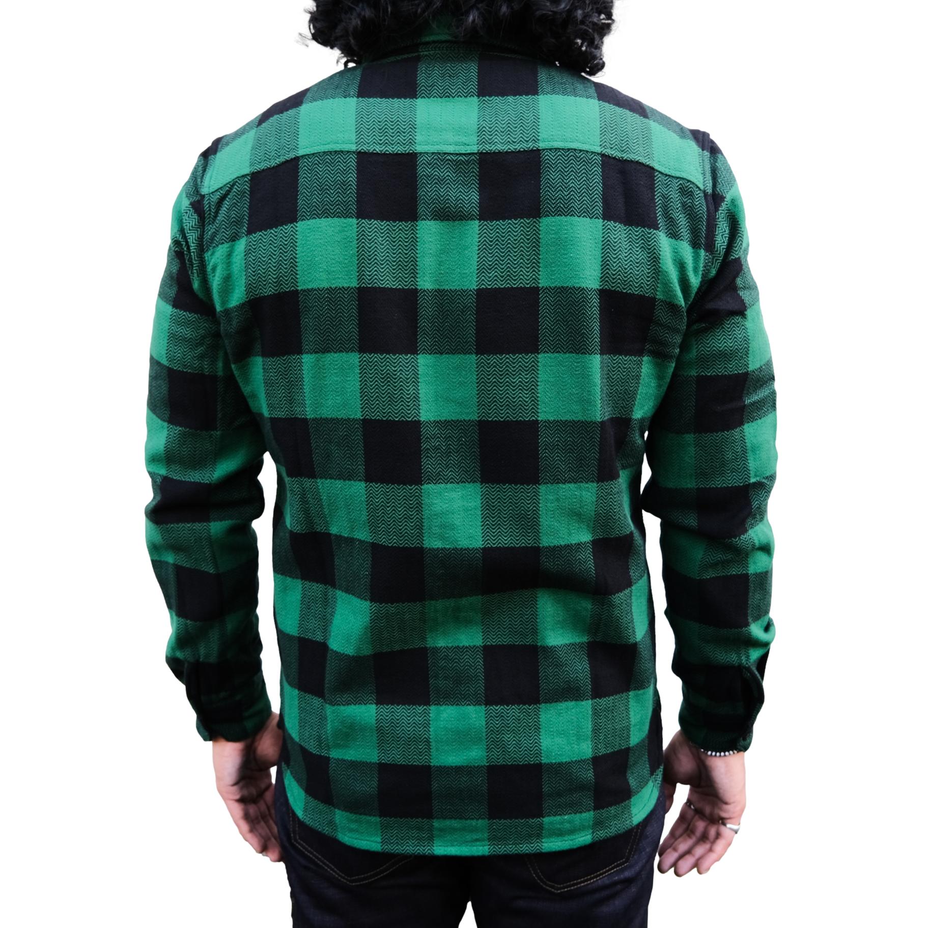 The Flat Head Block Check Flannel Shirt