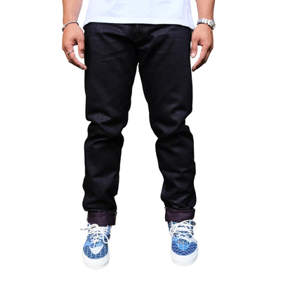 OD+JB 18oz. "Shinkai Wine Weft" Selvedge Jeans (High Tapered)