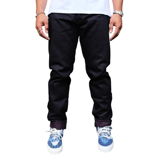 OD+JB 18oz. "Shinkai Wine Weft" Selvedge Jeans (High Tapered)