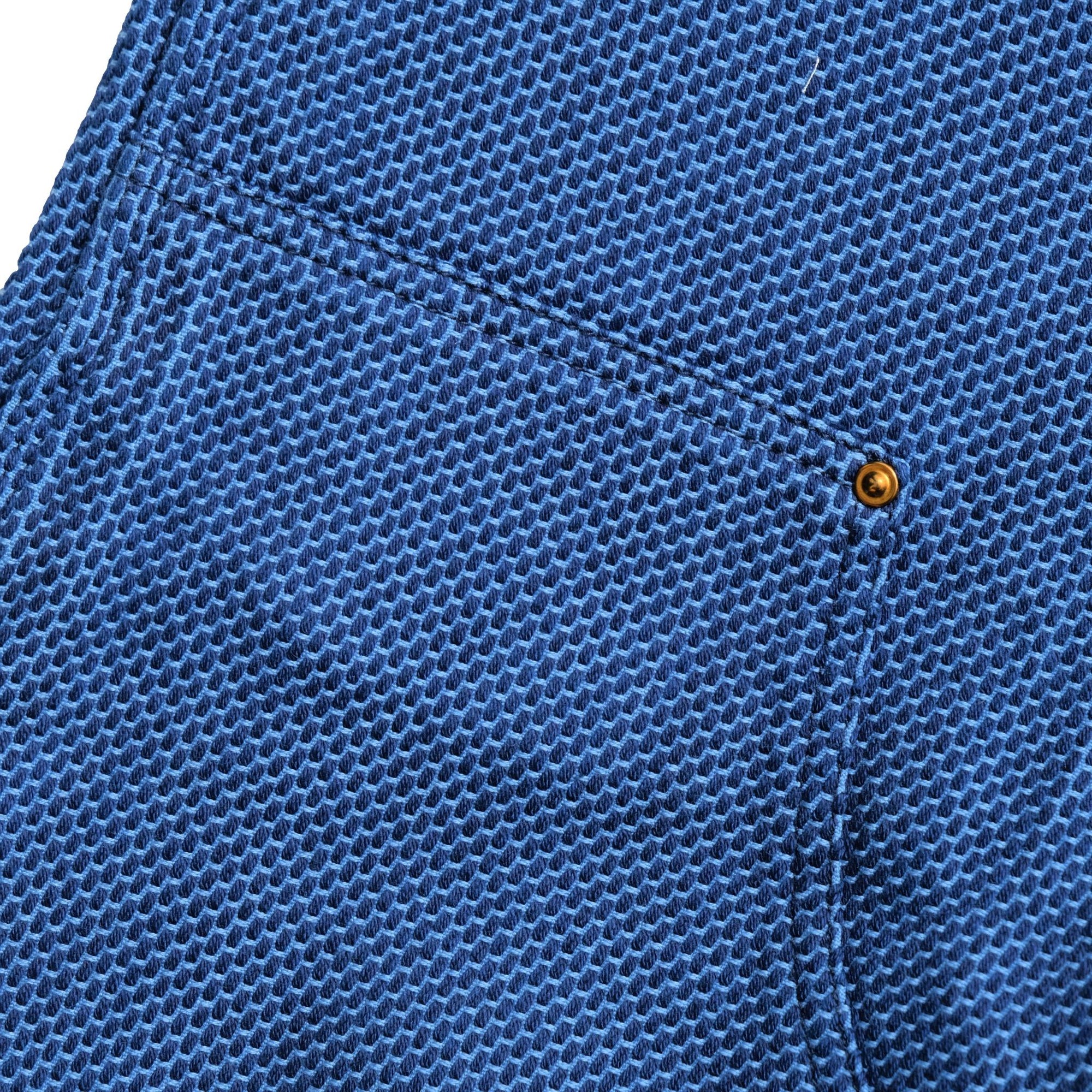 Okayama Denim Heavyweight Indigo Selvedge Sashiko Double Knee Painter Pants - Okayama Denim