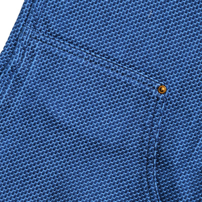 Okayama Denim Heavyweight Indigo Selvedge Sashiko Double Knee Painter Pants - Okayama Denim