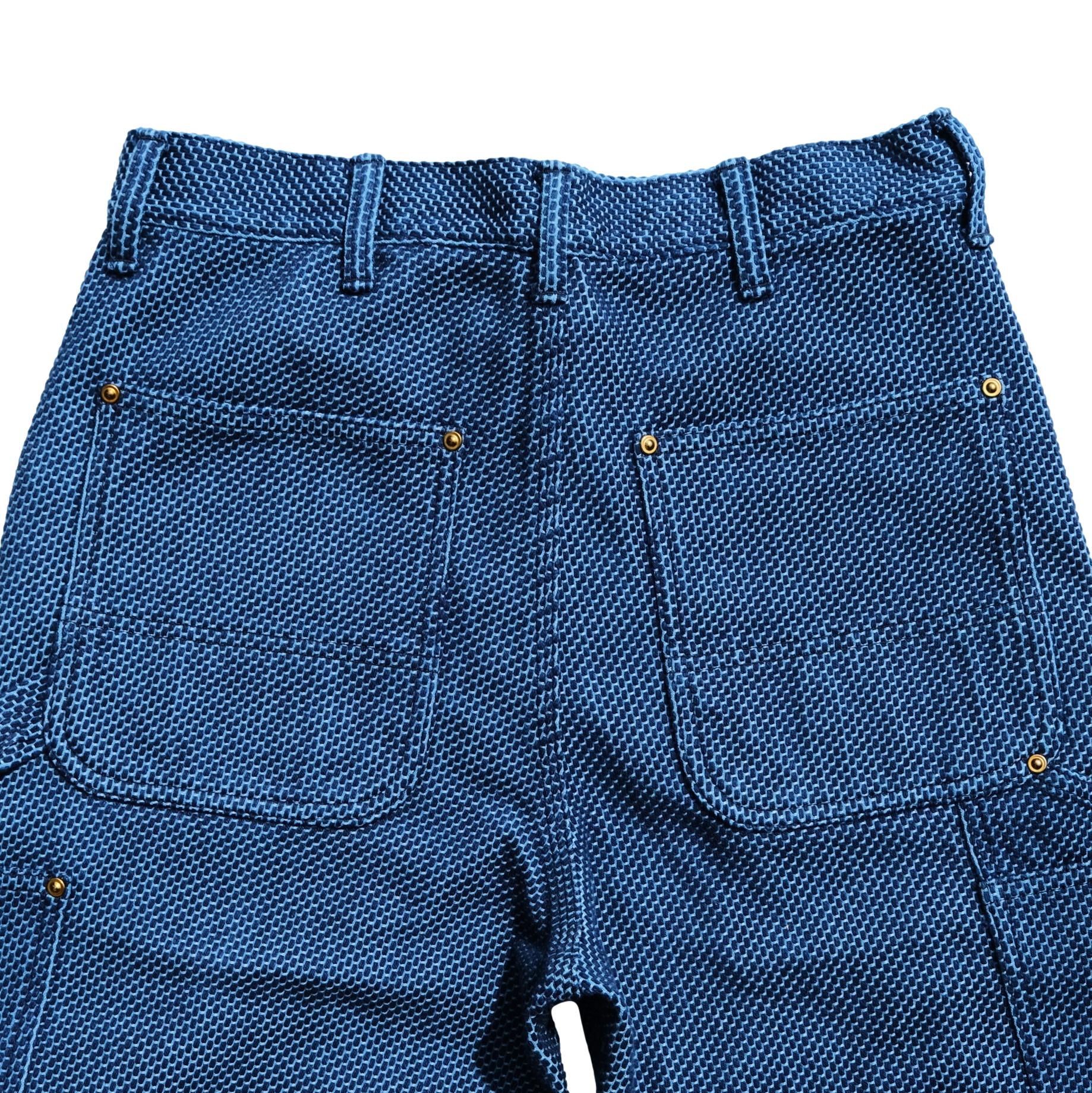 e JEANS イージーンズ 日本製 HONEYCOMB EASY PANTS 岡山児島 ハニカムコットン イージーパンツ e809-001 2 Indigo Camouflage 立体裁断 テーパード 迷彩 定価31,900円 ボトムス【新古品】【中古】【e JEANS】 楽天市場】e JEANS イージーンズ 日本製 HONEYCOMB EASY PANTS 岡山