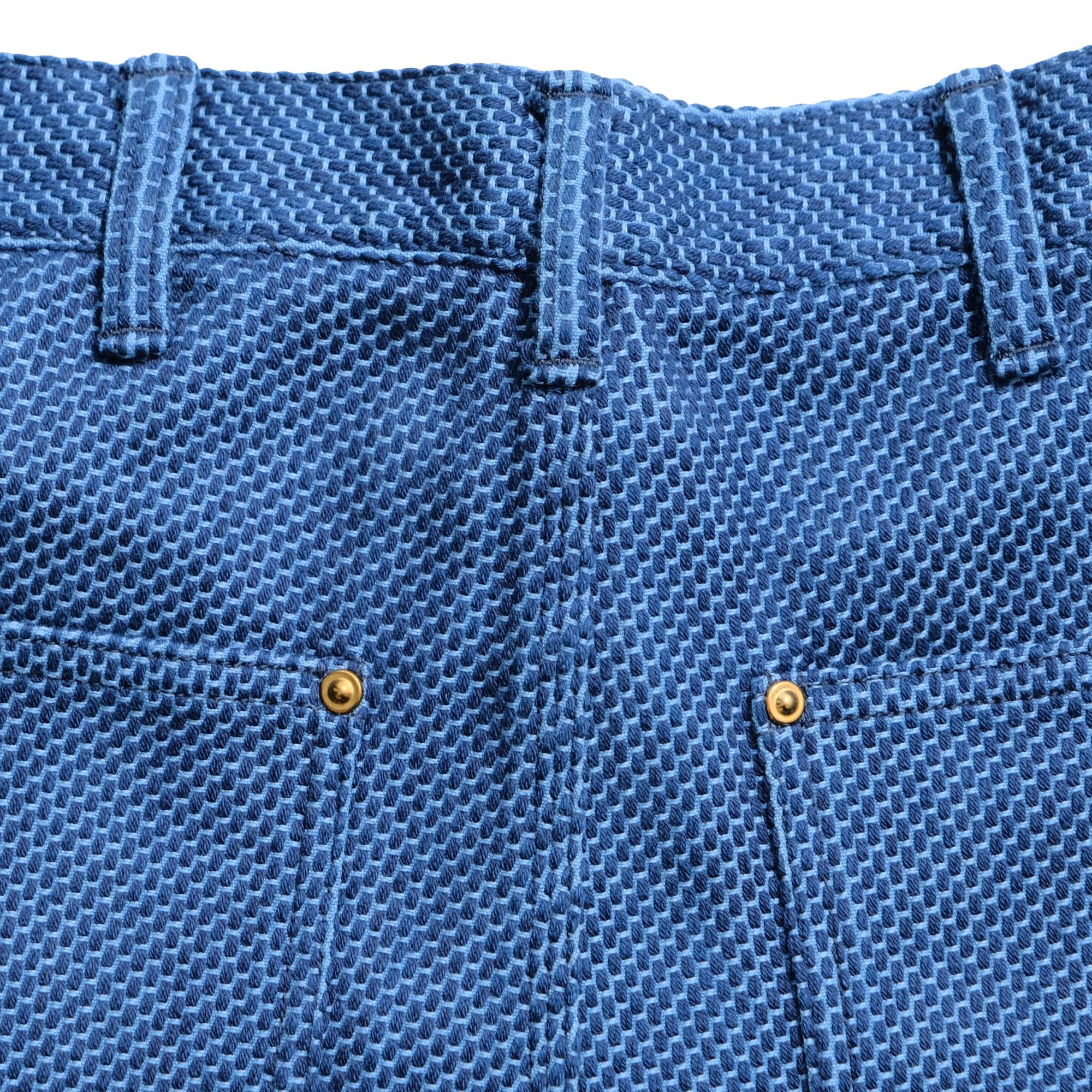 Okayama Denim Heavyweight Indigo Selvedge Sashiko Double Knee Painter