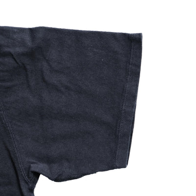 Loop & Weft Loopwheel Double Binder S/S Crewneck Tee (Black)