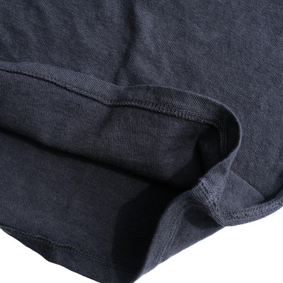 Loop & Weft Loopwheel Double Binder S/S Crewneck Tee (Black)