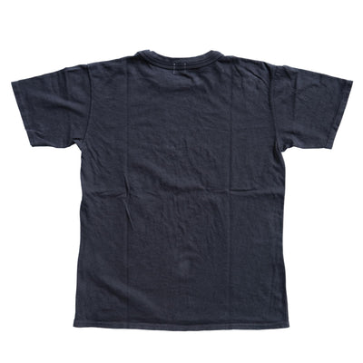 Loop & Weft Loopwheel Double Binder S/S Crewneck Tee (Black)