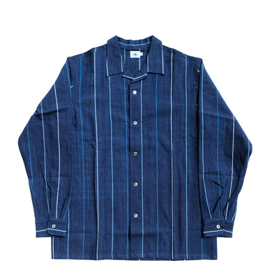 Omoto Denim "Matsusaka Momen" Natural Indigo Shirt