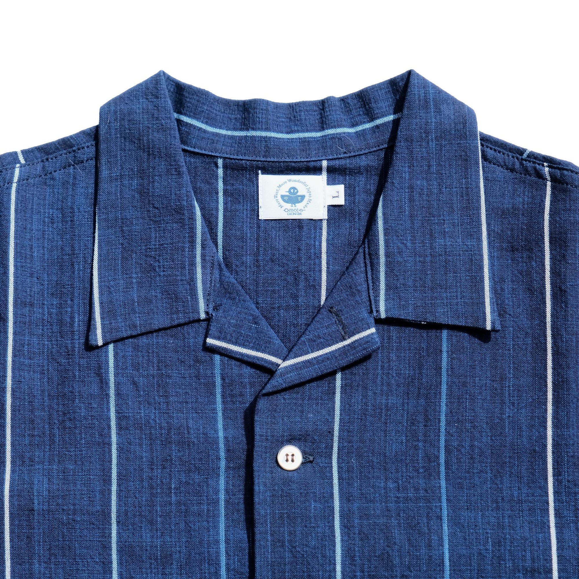 Omoto Denim "Matsusaka Momen" Natural Indigo Shirt