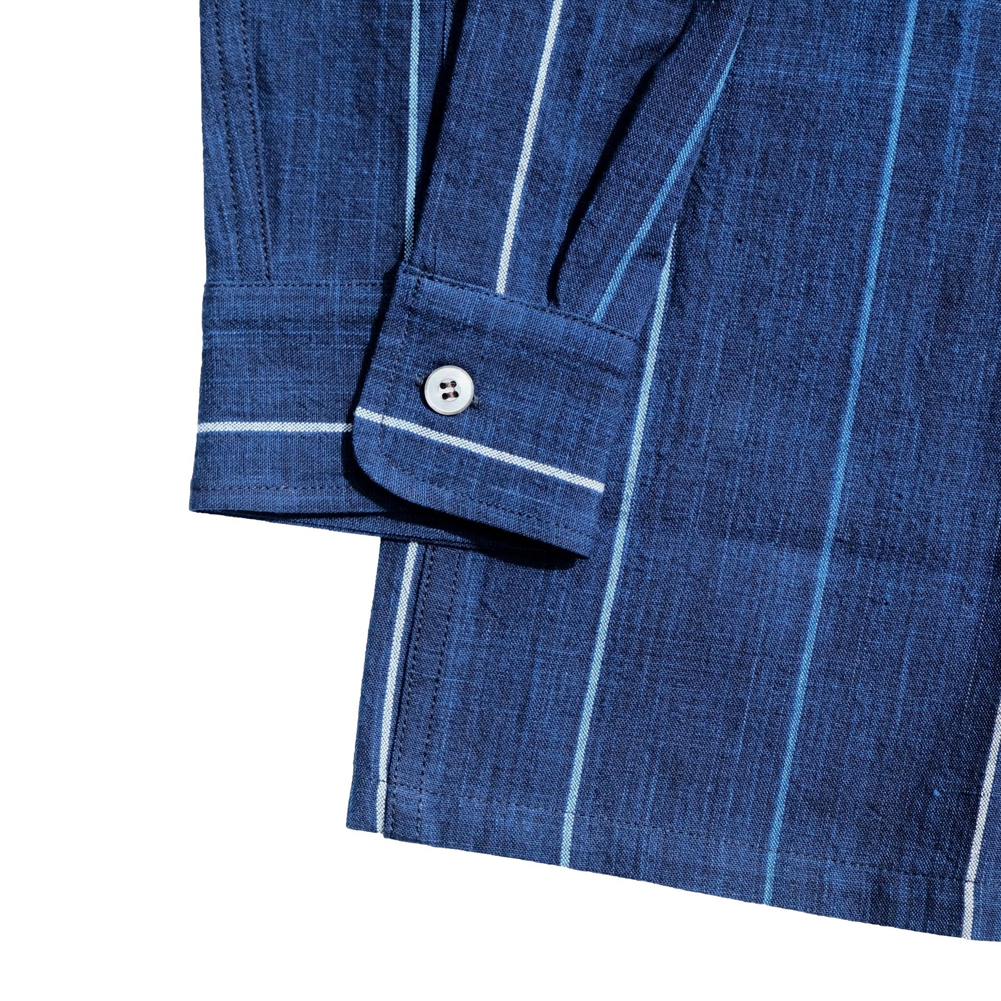 Omoto Denim "Matsusaka Momen" Natural Indigo Shirt