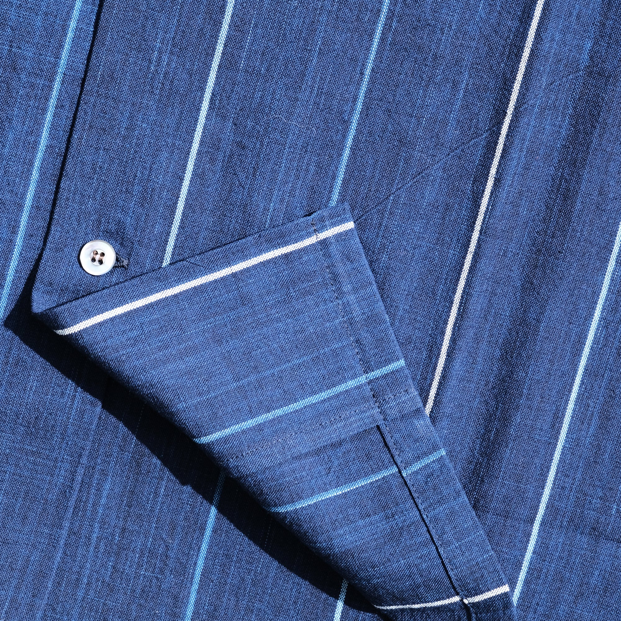 Omoto Denim "Matsusaka Momen" Natural Indigo Shirt