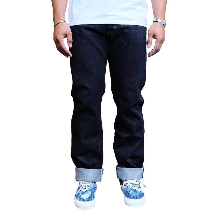 The Flat Head FN-3004 "Doshaburi" Selvedge Jeans (Wide Straight) - Okayama Denim