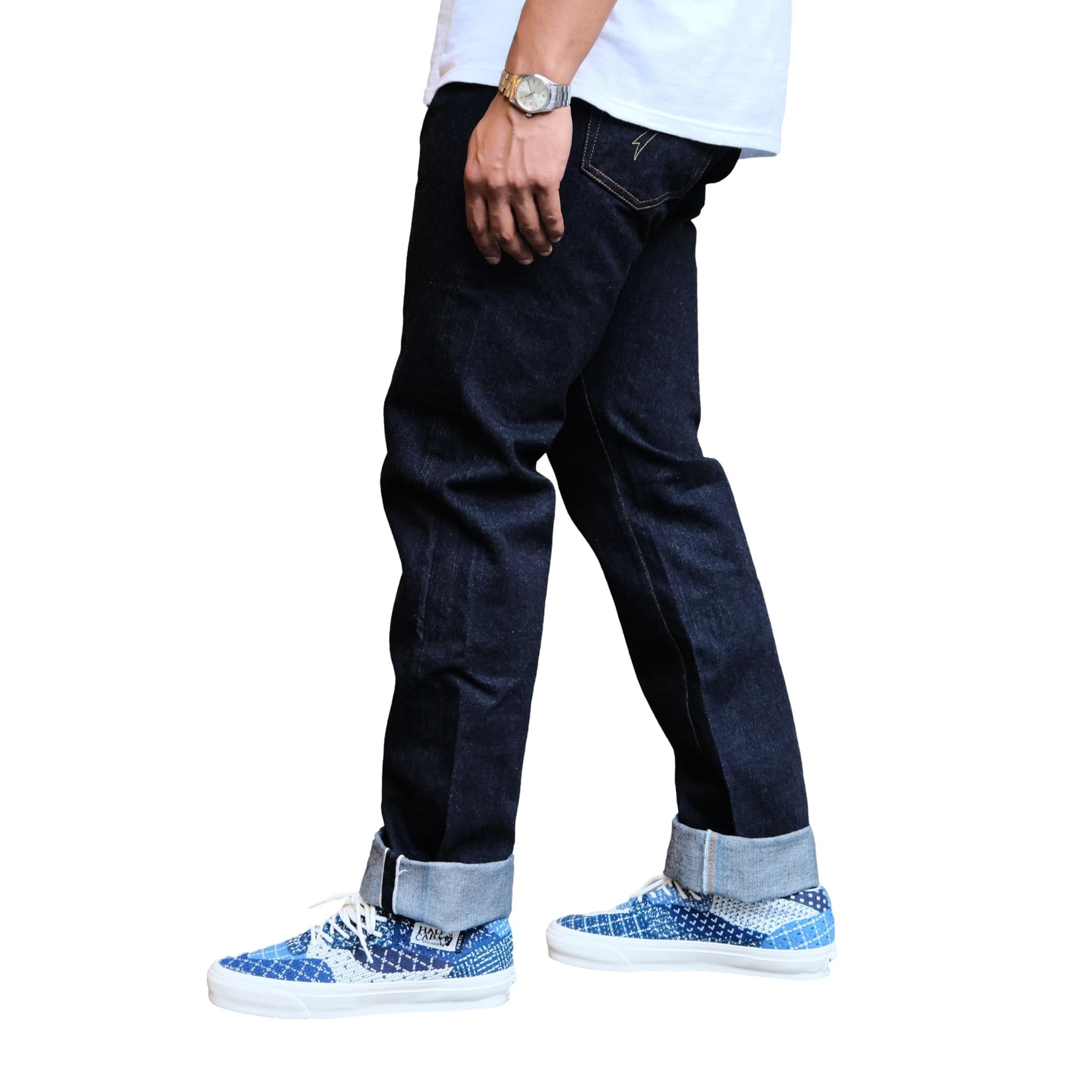 The Flat Head FN-3004 "Doshaburi" Selvedge Jeans (Wide Straight)