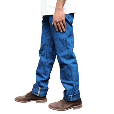 Samurai Jeans S6100XX15oz-SH "Seigaiha" Selvedge Jeans (Slim Straight)