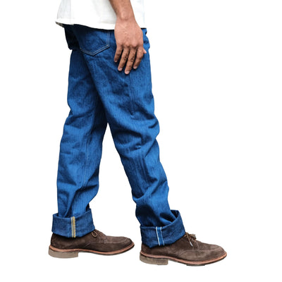 Samurai Jeans S6100XX15oz-SH "Seigaiha" Selvedge Jeans (Slim Straight)