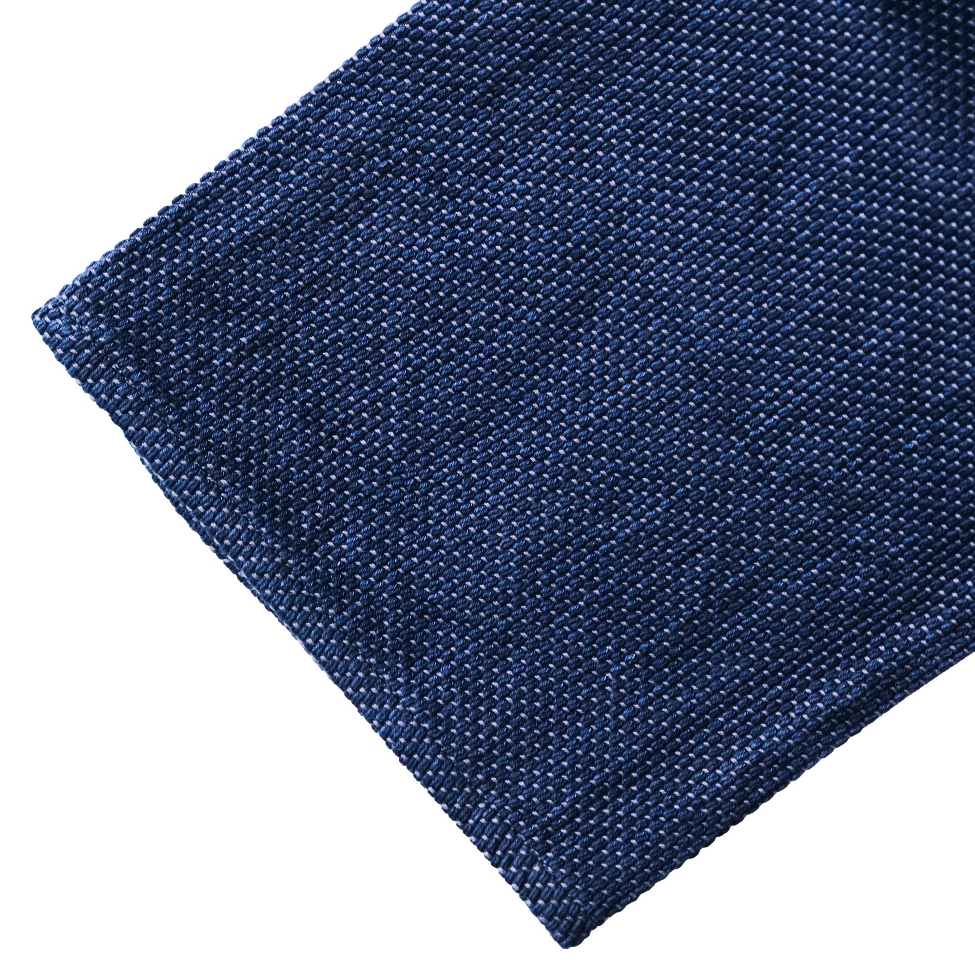 Graphzero 13oz. Indigo x Purple Selvedge Sashiko Pants - Okayama Denim
