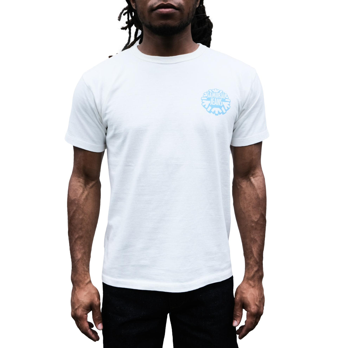 Samurai Jeans SJST26-102 Heavyweight Logo Print Tee