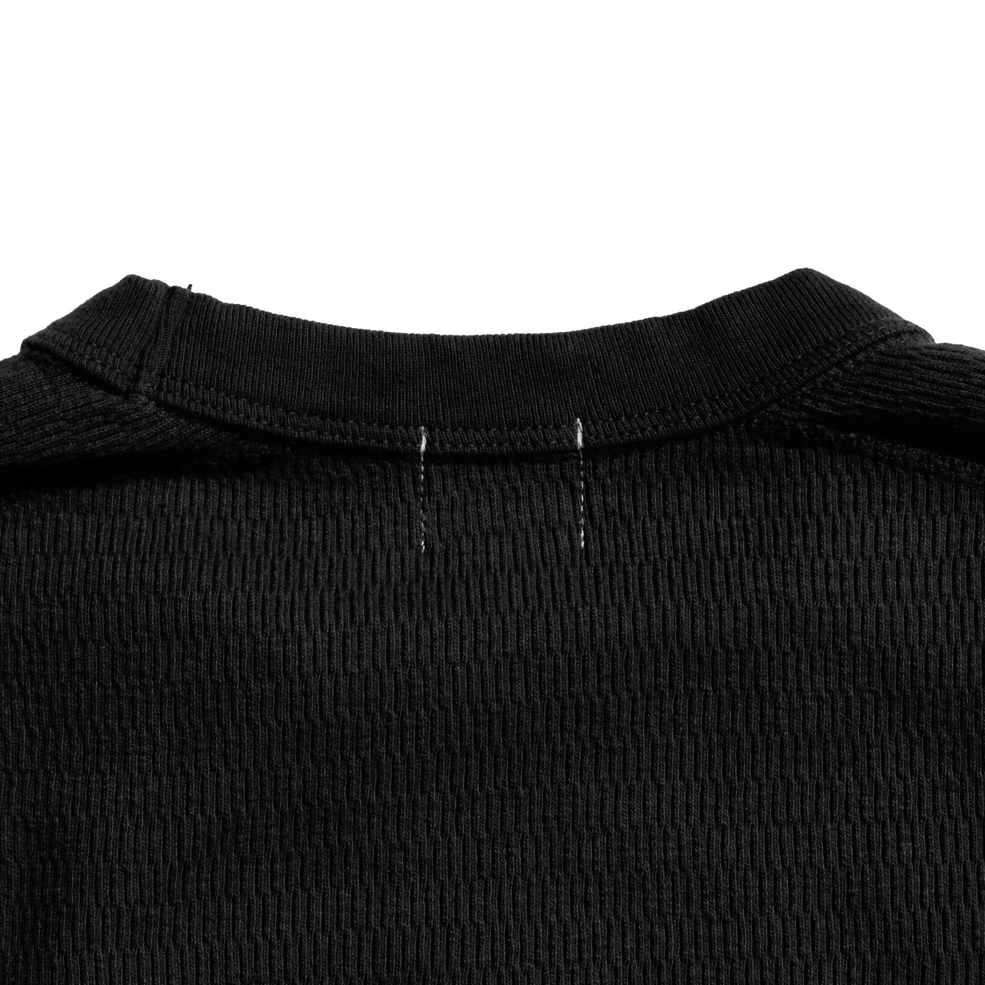 OD+LW "Kurozome" Supima Long Honeycomb Thermal Henley