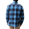 [Pre-Order] Studio D'Artisan "Awa-Ai" Natural Indigo Heavyweight Check Flannel Shirt