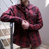 [Pre-Order] Studio D'Artisan "Midare Kasuri" Heavyweight Check Flannel Shirt