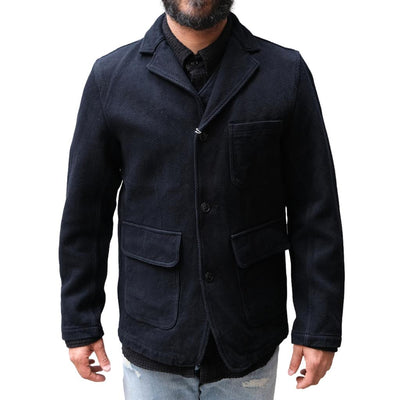 [Pre-Order] Studio D'Artisan "Kurozome" Selvedge Sashiko Tailored Jacket