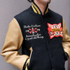 Studio D'Artisan 4580 Wool/Horsehide Leather Stadium Jacket