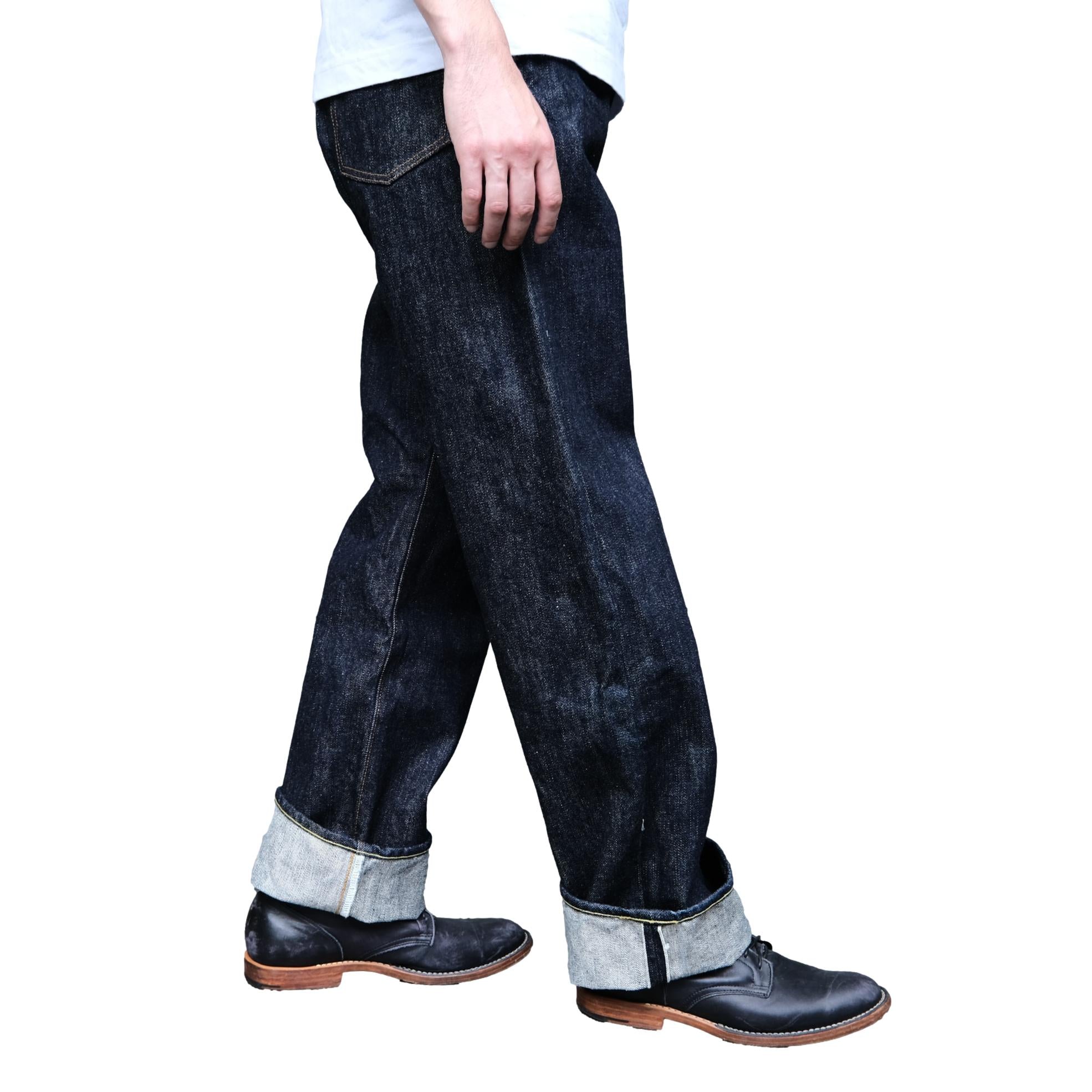 Samurai Jeans S310XX19oz-II 19oz. Selvedge Denim Jeans (Wide Straight) - Okayama Denim