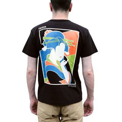 Samurai Jeans SJST26-103 Heavyweight Logo Print Tee
