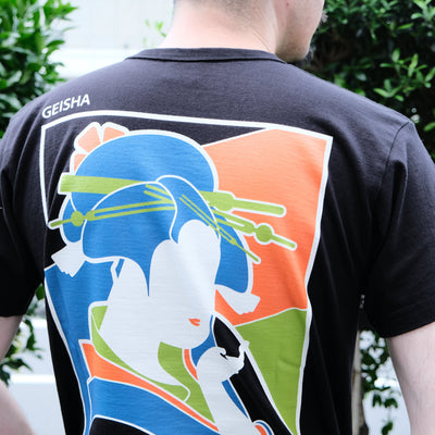 Samurai Jeans SJST26-103 Heavyweight Logo Print Tee