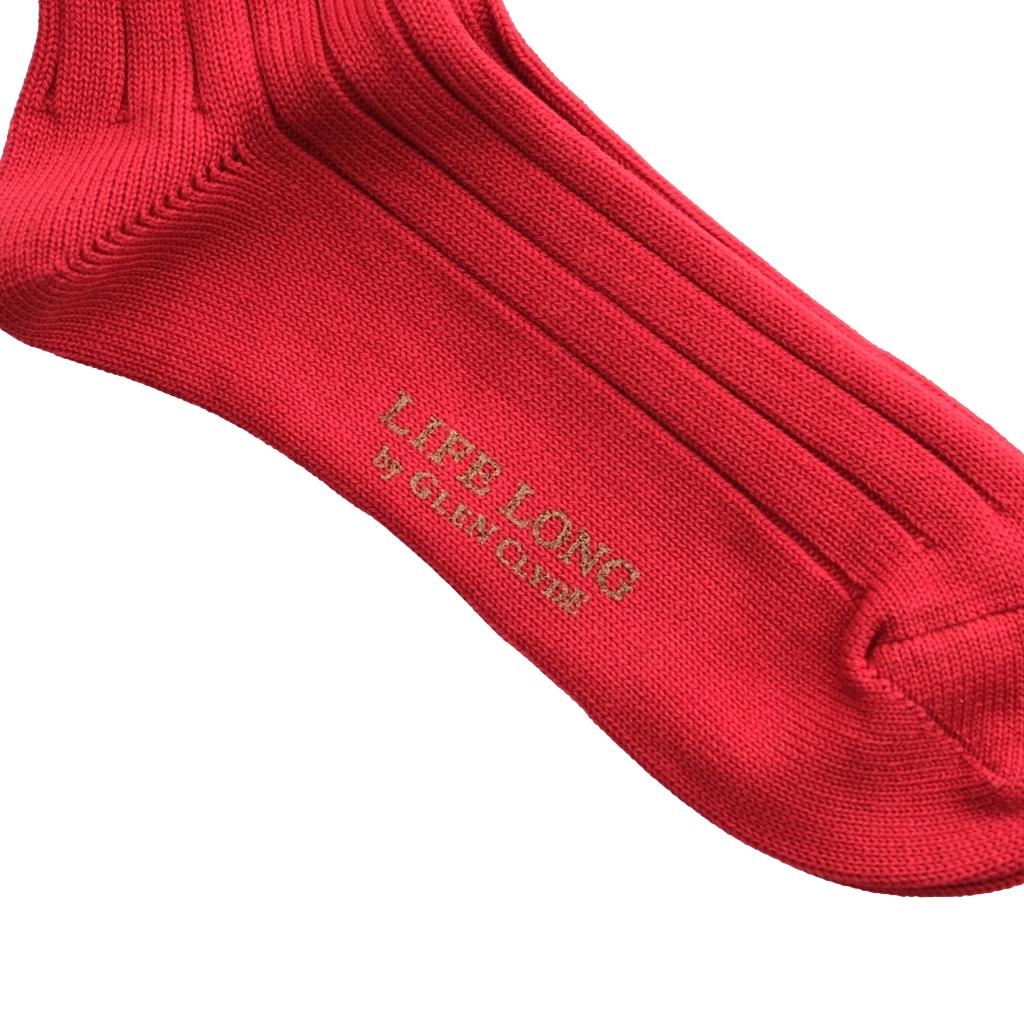 Chup Socks TS-1 "Life Long" (Red)