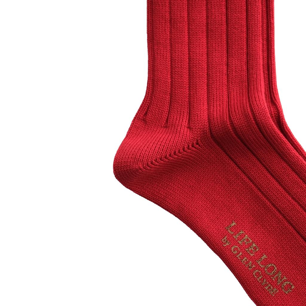Chup Socks TS-1 "Life Long" (Red)