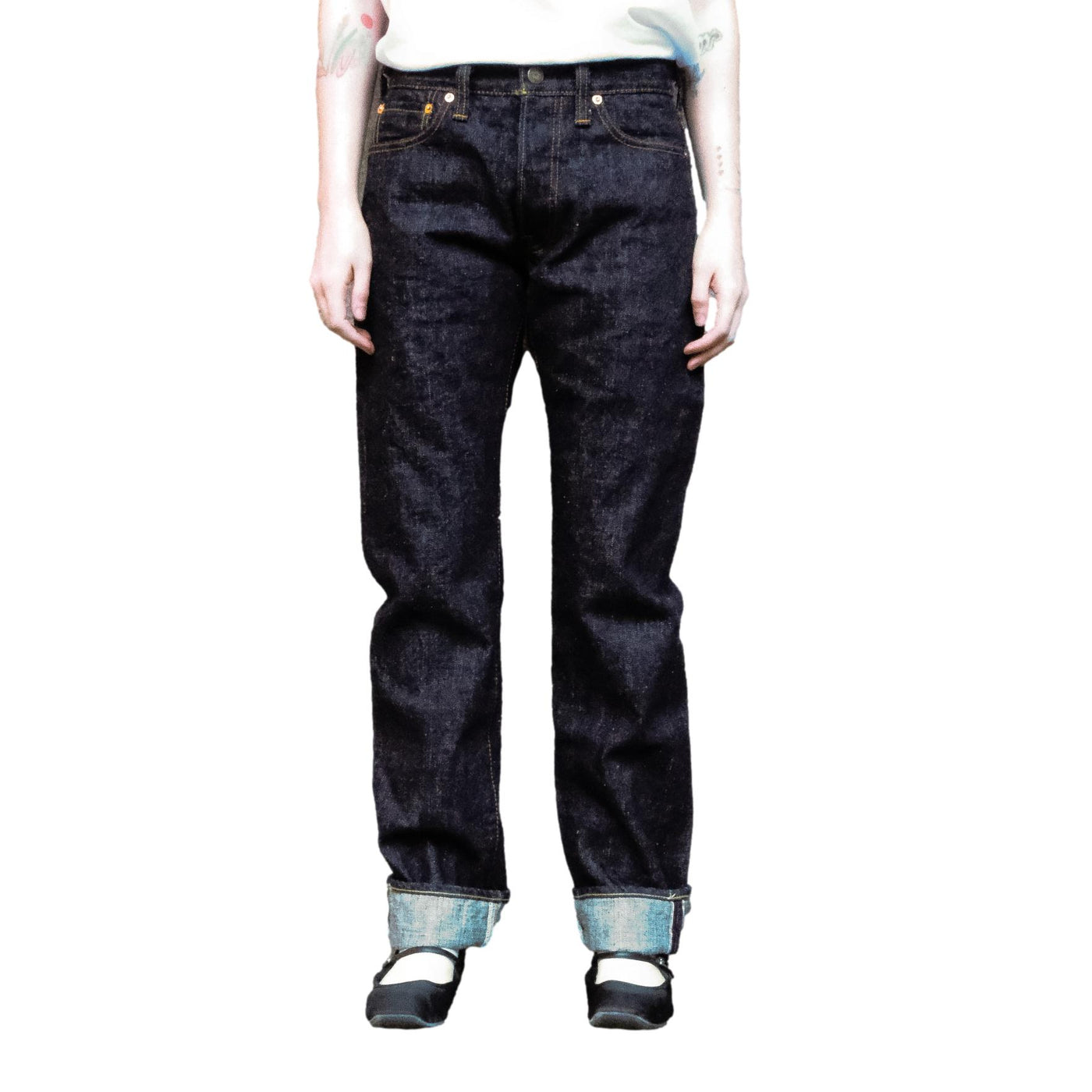 [Women's] Samurai Jeans GA0510VX "Geisha" 17oz. Selvedge Jeans (Regular Straight)