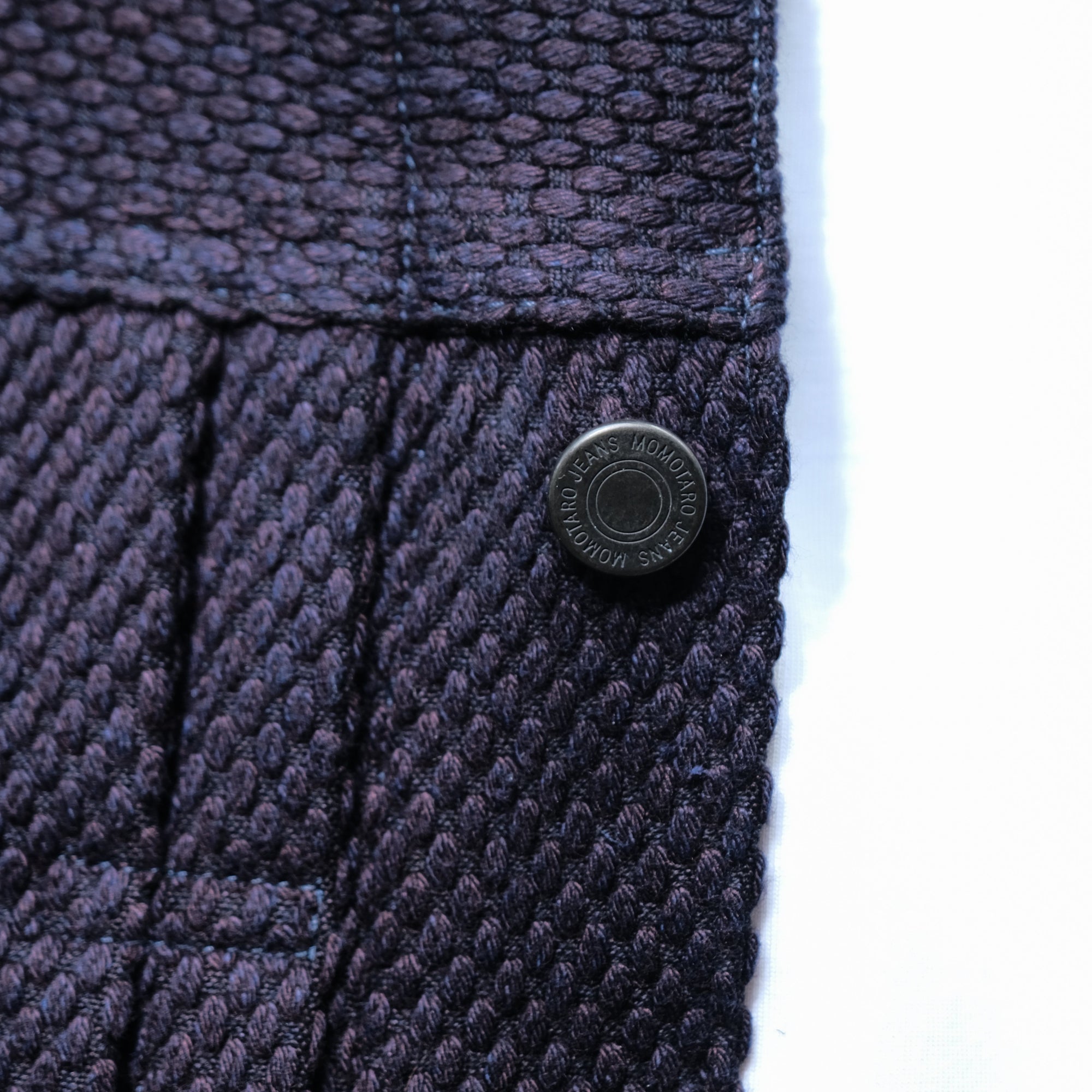 Momotaro "Bushu" Heavyweight Natural Indigo Sashiko Type 2 Jacket