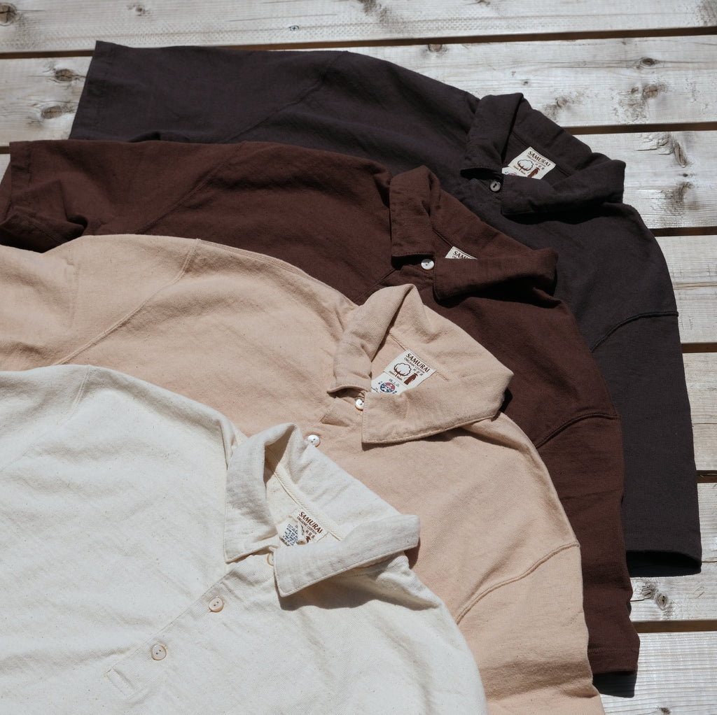Samurai Jeans SJST-SC04 Organic Cotton Polo Shirt (Light