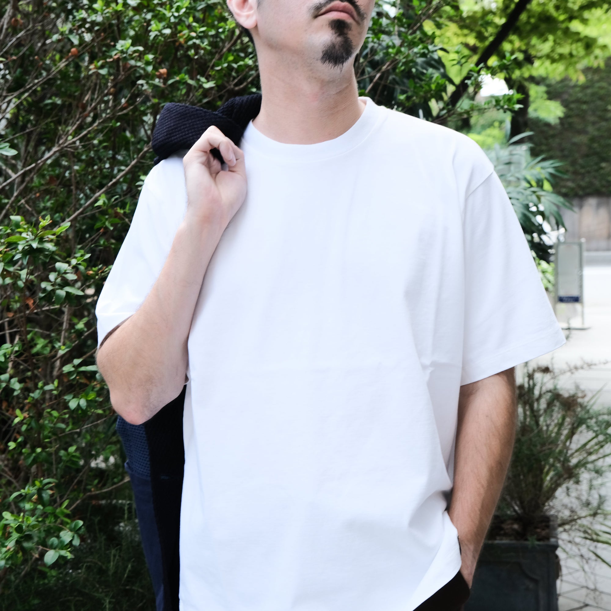 Momotaro Suvin Gold S/S Tee (White)