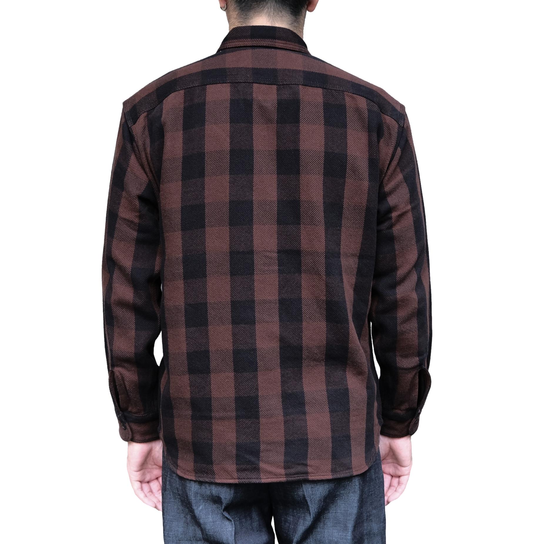 Momotaro Nishiwaki Block Check Flannel Shirt