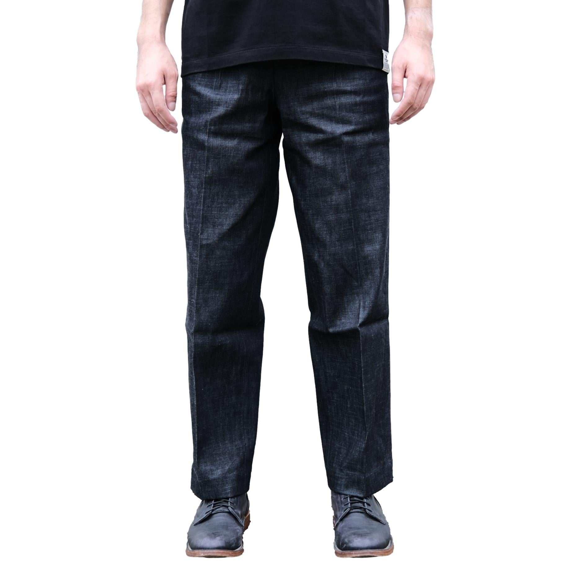 Momotaro Pleated 8oz. Selvedge Denim Trousers