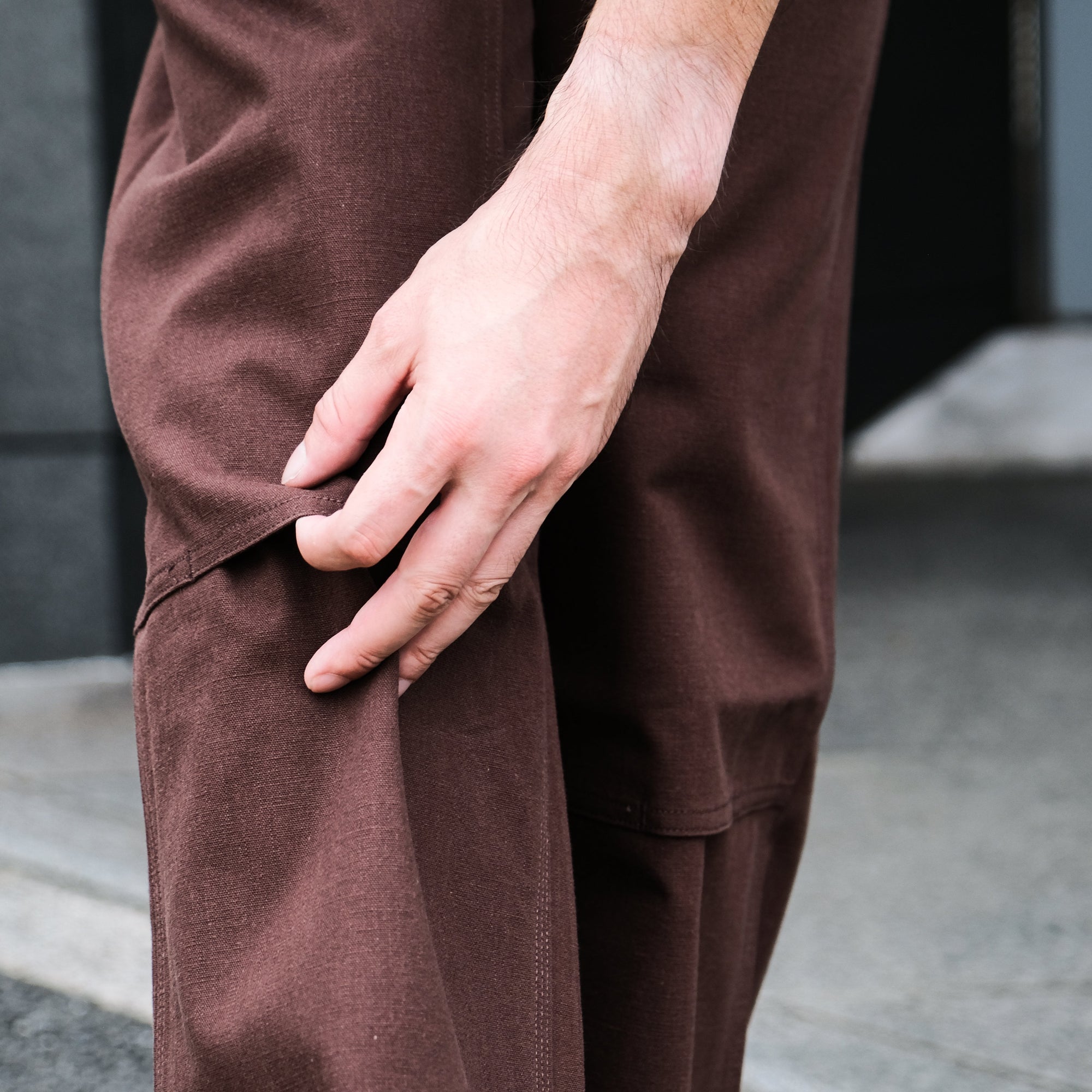Momotaro Double Knee Duck Pants