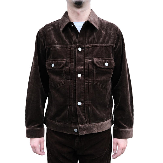 Momotaro Jumbo Corduroy Type 2 Jacket (Brown)