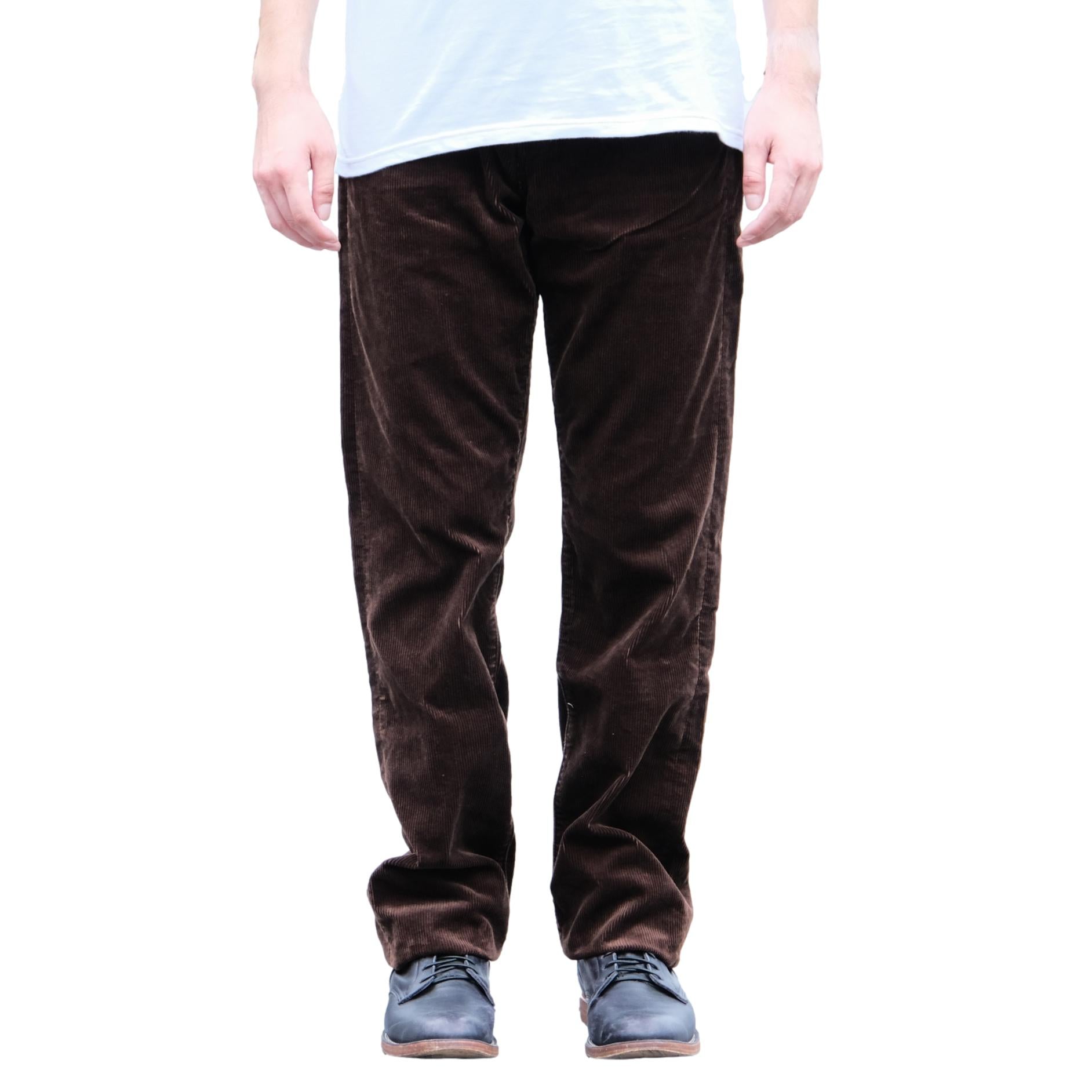 Momotaro Jumbo Corduroy Pants (Brown)