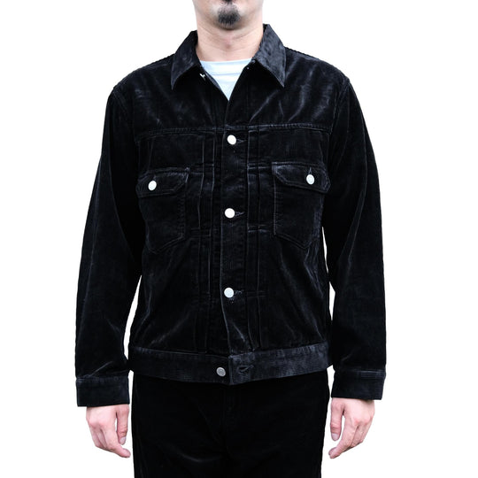 Momotaro Jumbo Corduroy Type 2 Jacket (Black)