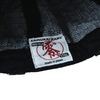 Samurai Jeans SJ201WC-3100VX 17oz. Denim Work Cap - Okayama Denim